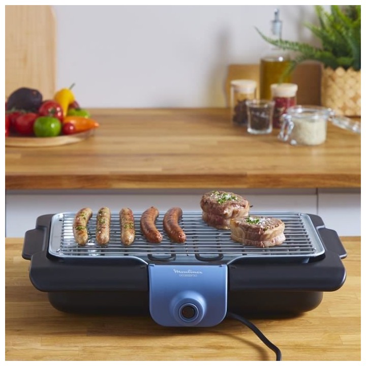 MOULINEX BG134812 Accessimo Barbecue électrique de table, Barbecue d'