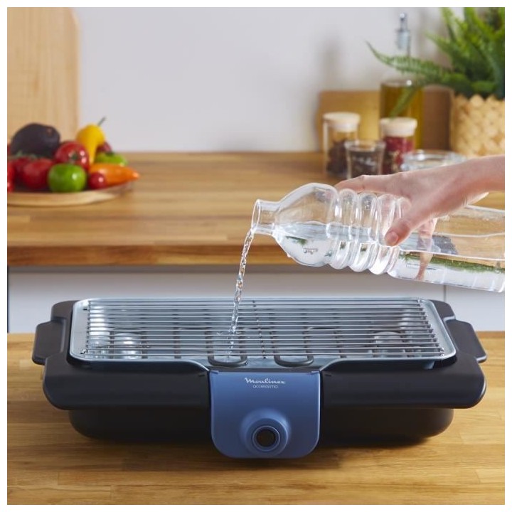 MOULINEX BG134812 Accessimo Barbecue électrique de table, Barbecue d'