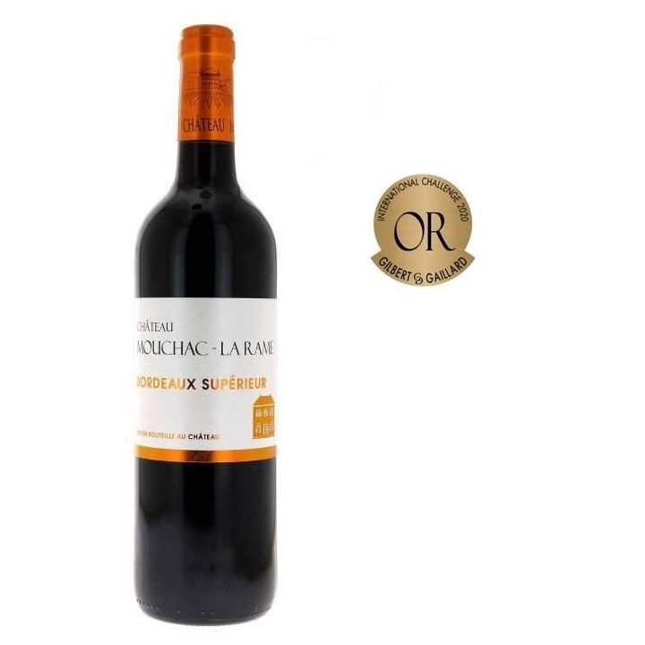 Château Mouchac La Rame 2019 Bordeaux Supérieur - Vin rouge de Borde