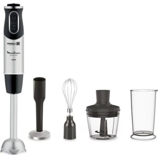 MOULINEX DD65H810 Mixeur Plongeant Quickchef 4 en 1 Mini Hachoir Batte