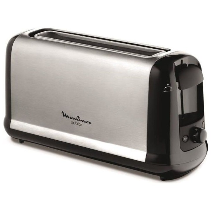MOULINEX LS260800 Subito Grille-pain 1 longue fente, Toaster, Thermost