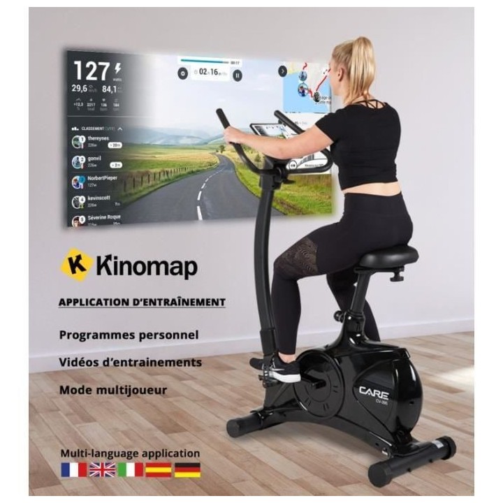 Vélo d'appartement - CV-395- CARE FITNESS