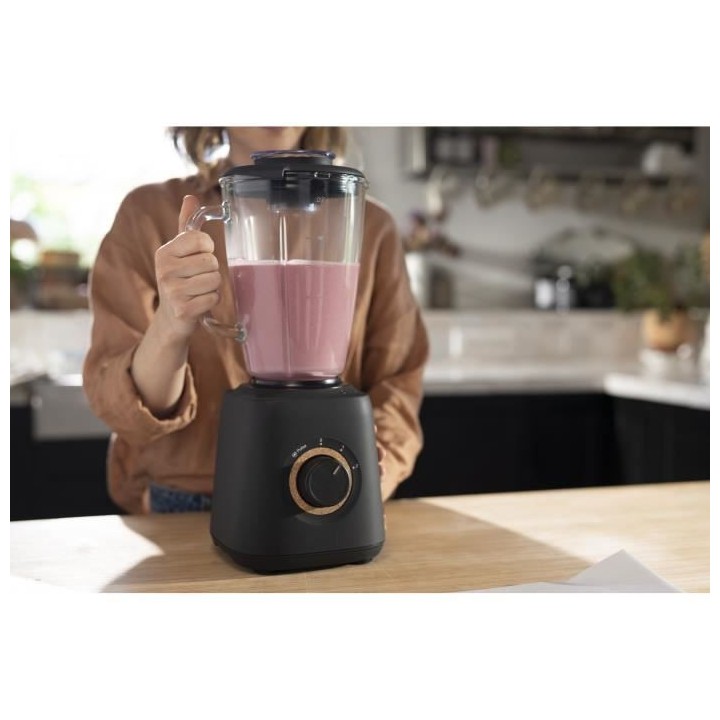 Blender - MOULINEX - LM46EN10 Eco Respect - Noir