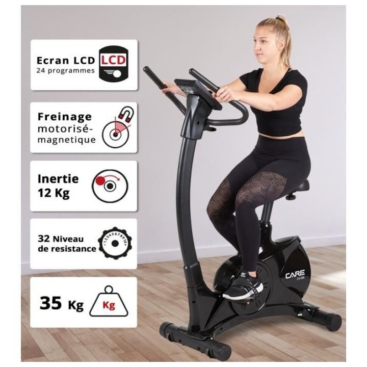 Vélo d'appartement - CV-395- CARE FITNESS