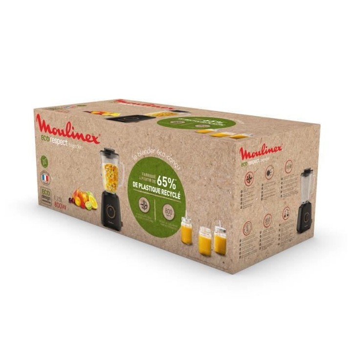 Blender - MOULINEX - LM46EN10 Eco Respect - Noir