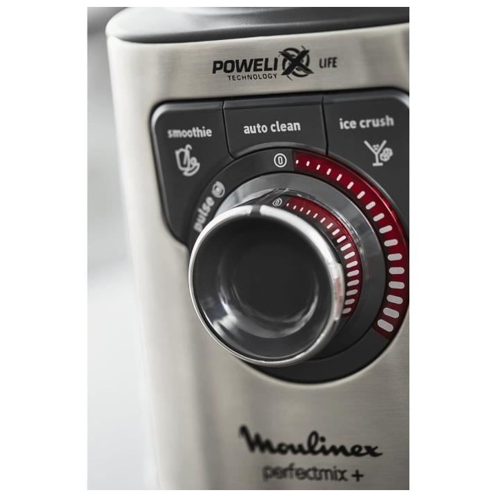 MOULINEX LM82AD10 Blender PerfectMix+, Smoothies et shakes, Haute vite