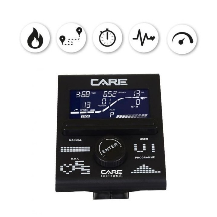 Vélo d'appartement - CV-395- CARE FITNESS