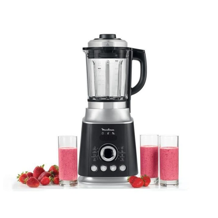Blender chauffant Ultrablend cook MOULINEX LM962B10 Noir