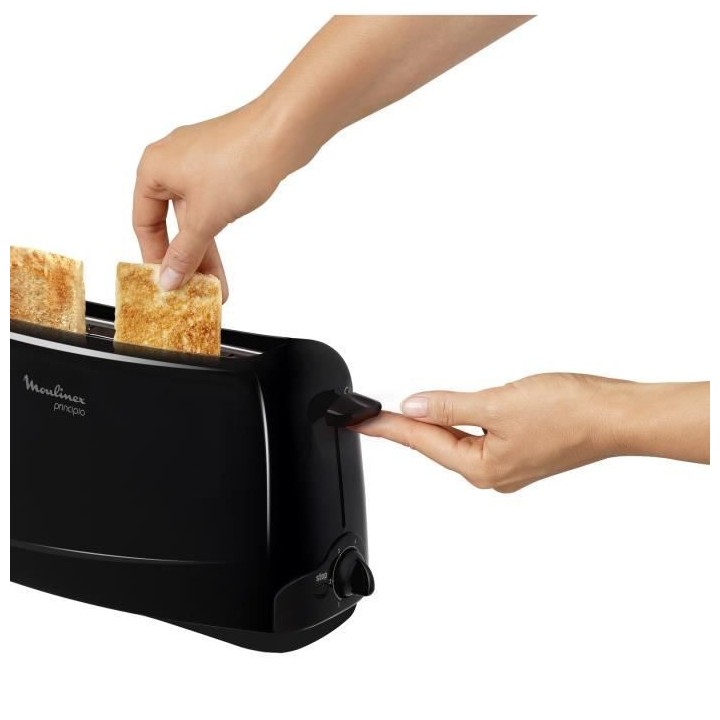 MOULINEX TL110800 Grille-pain Principio - Noir