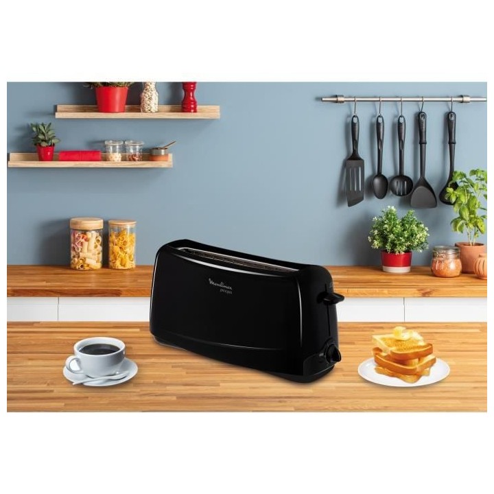 MOULINEX TL110800 Grille-pain Principio - Noir