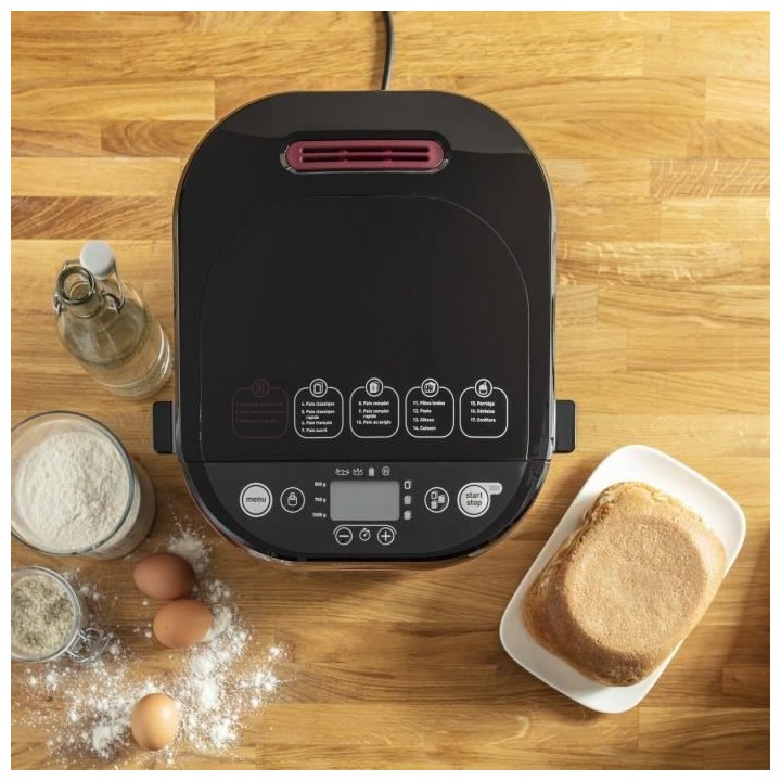 MOULINEX OW220830 Pain Plaisir Machine a pain 1 Kg, 720 W, 17 programm