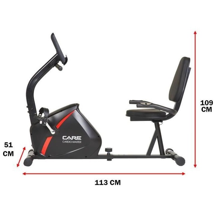 CARE Velo assis Cardio-Master 21 programmes CARE CONNECT