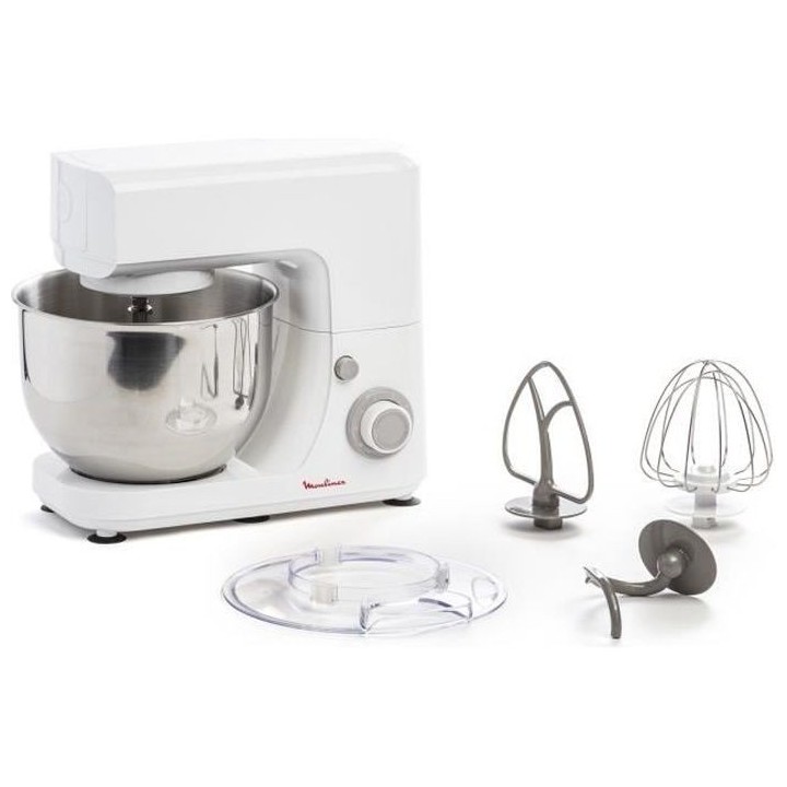 MOULINEX QA150110 Essential Robot pâtissier multifonction, 800 W, 6 v