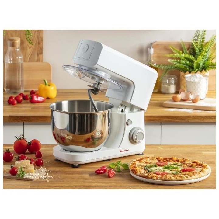 MOULINEX QA150110 Essential Robot pâtissier multifonction, 800 W, 6 v