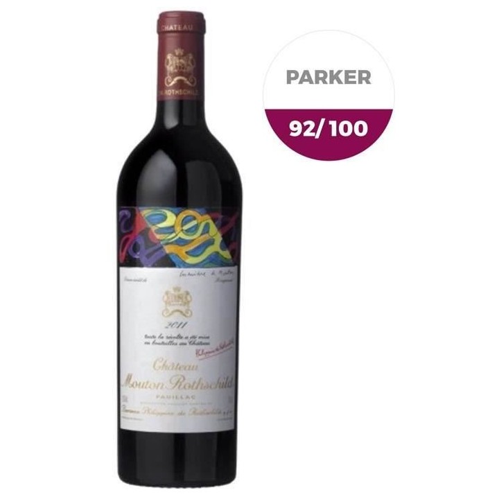 Château Mouton Rothschild 2011 Pauillac - Vin rouge de Bordeaux