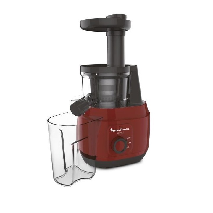 MOULINEX ZU150510 Juiceo Extracteur de jus, Pressage a froid, Vitesse