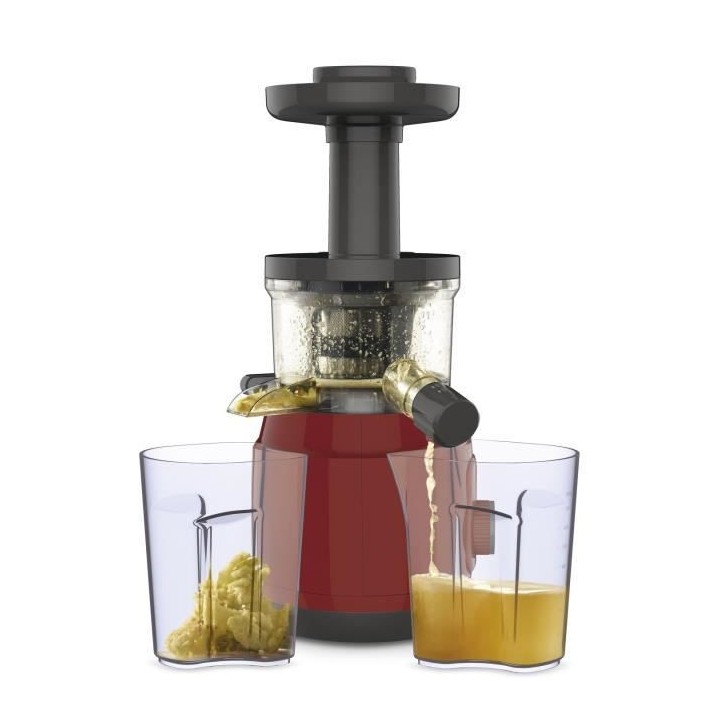 MOULINEX ZU150510 Juiceo Extracteur de jus, Pressage a froid, Vitesse