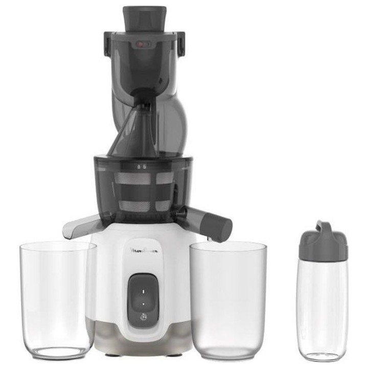 MOULINEX ZU600110 Ultra Juice Extracteur de Jus a Froid 2 Filtres Gour