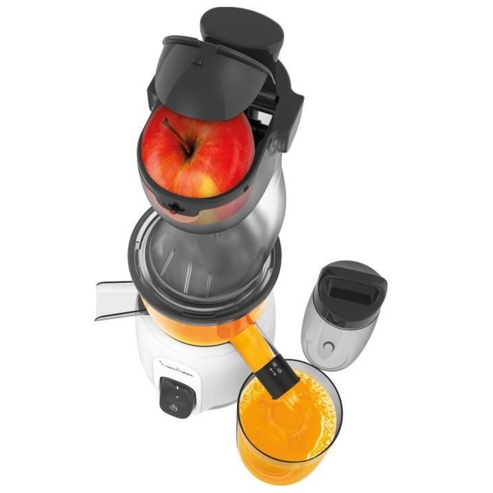 MOULINEX ZU600110 Ultra Juice Extracteur de Jus a Froid 2 Filtres Gour