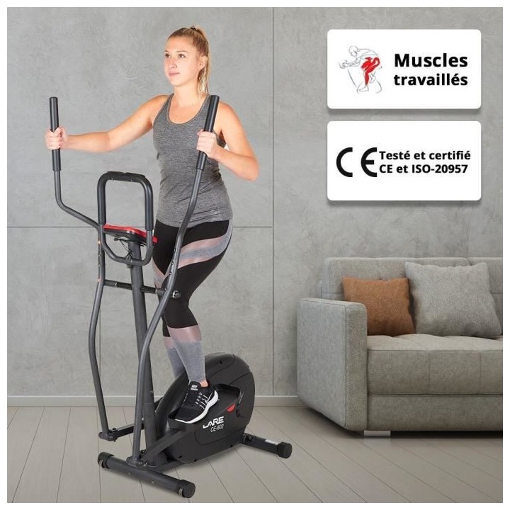 CARE Vélo Elliptique CE-602 16 programmes