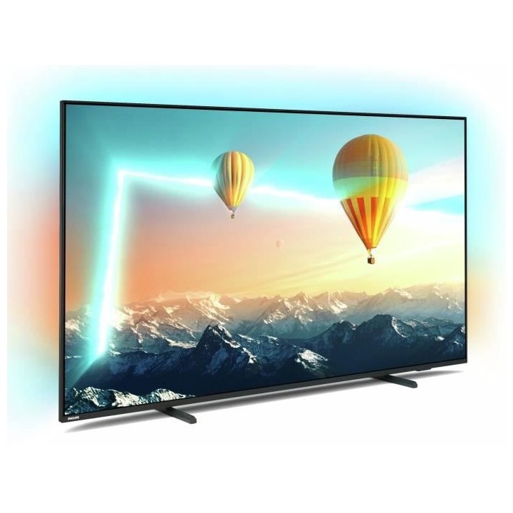 TV LED - PHILIPS 55PUS8007 - 55 (139cm) - UHD 4K - Ambilight 3 côtés