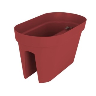 ARTEVASI Jardiniere pour balcon Capri - 30 x 60 x H 30 cm - 26,8 L - R