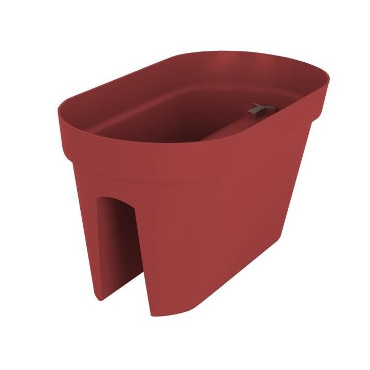 ARTEVASI Jardiniere pour balcon Capri - 30 x 60 x H 30 cm - 26,8 L - R