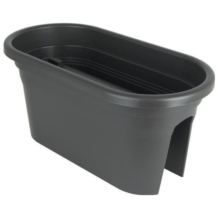 ARTEVASI Jardiniere pour balcon Venezia - 30 x 60 x H 27 cm - 18 L - G