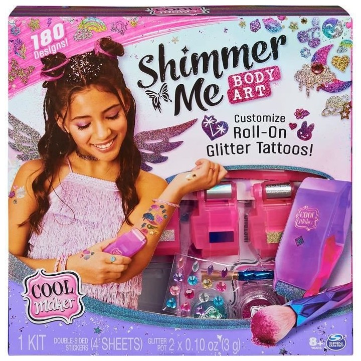 COOL MAKER - Shimmer Me Body Art - 6061176 - Machine a Taoutages pour