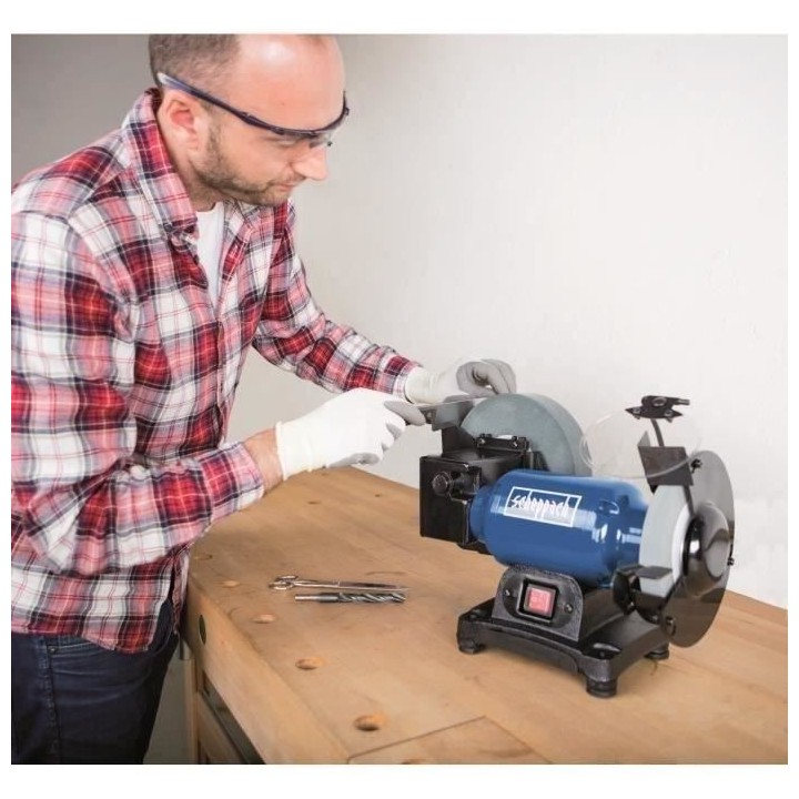 SCHEPPACH Touret mixte 250 W BG200W