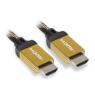APM Cordon HDMI 2.0 Ultra HD 4K Ethernet - Mâle/Mâle - Plug Métal N
