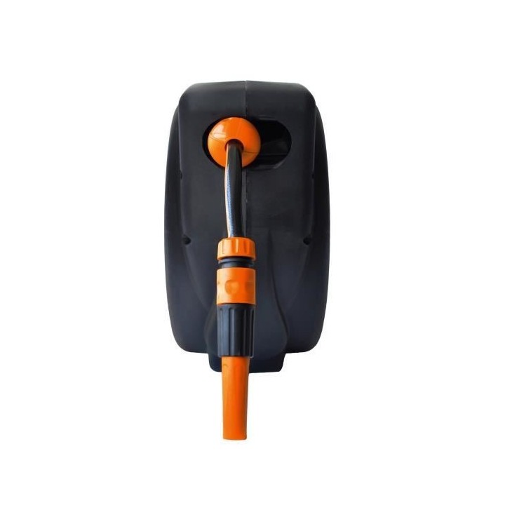 Dévidoir automatique mural MANUPRO - Avec tuyau d'arrosage 15 m - Dia