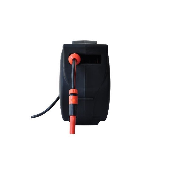 Dévidoir automatique mural MANUPRO - Avec tuyau d'arrosage 25 m - Dia