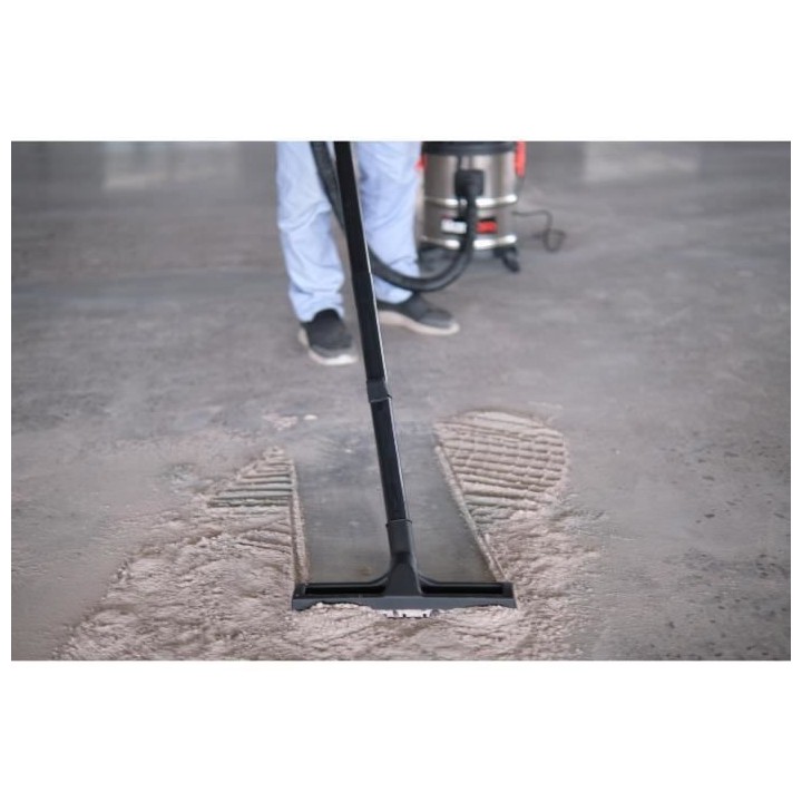 Aspirateur eau, poussiere et cendres MANUPRO - Cuve acier inoxydable -