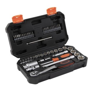Coffret Douilles - Cliquet et Embouts MANUPRO - 53 outils et accessoir