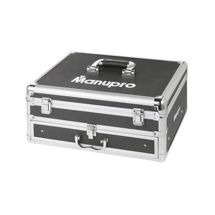 Coffret Perceuse visseuse sans fil MANUPRO - 20V - 2 batteries 2 Ah -