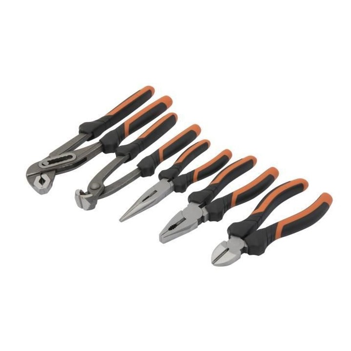 Set de 5 pinces en acier inoxydable MANUPRO