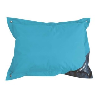 MPETS Coussin d'extérieur Natuna 120 cm - Taille L - Turquoise et gri