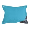 MPETS Coussin d'extérieur Natuna 120 cm - Taille L - Turquoise et gris - Pour chien