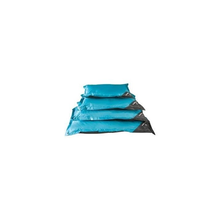 MPETS Coussin d'extérieur Natuna 120 cm - Taille L - Turquoise et gri