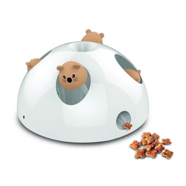 M PETS Jouet électronique pour chat distributeur de Friandisess - 24