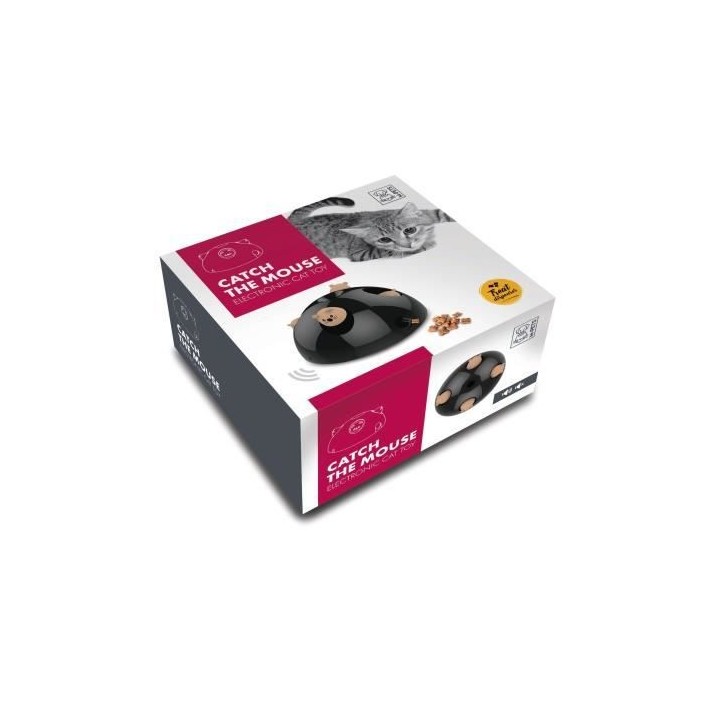 M PETS Jouet électronique pour chat distributeur de Friandisess - 24