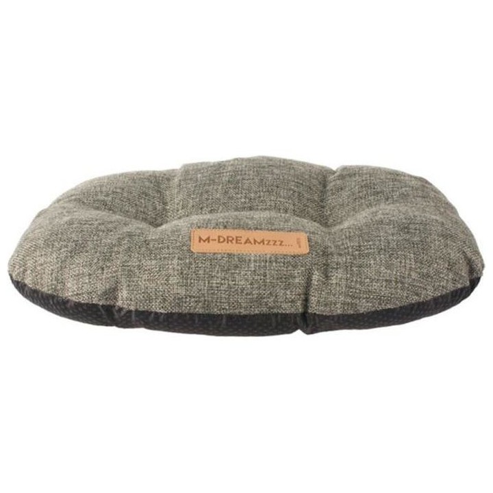 MPETS Coussin oval Oleron L - Gris anthracite - Pour chien