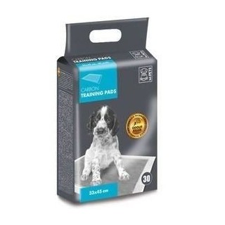 M PETS 30 coussins d'entraînement chiot au carbone - Anti Odeurs - 33