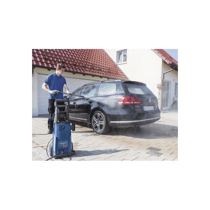 SCHEPPACH HCE2200 Nettoyeur haute pression 165 bars avec brosse terras