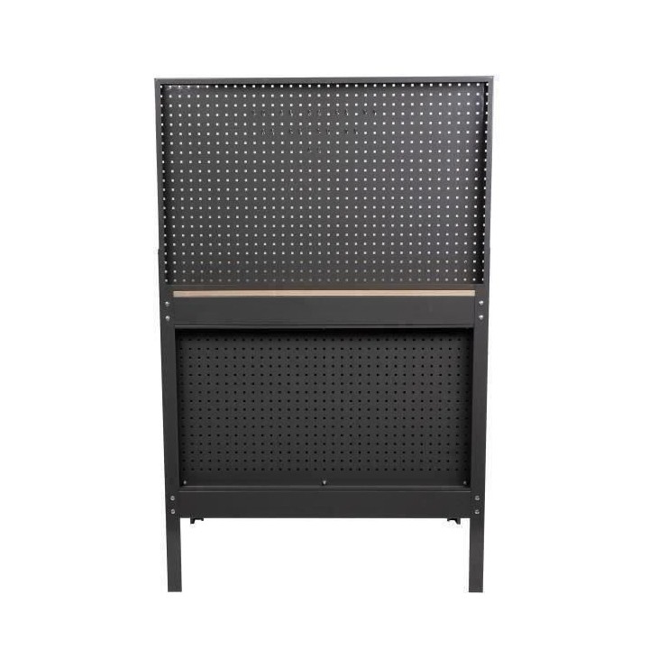 Etabli d'atelier métallique et bois MANUPRO - Placard 2 portes verrou