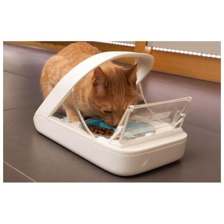 SUREFEED Distributeur de nourriture a puce électronique - Blanc (Livr