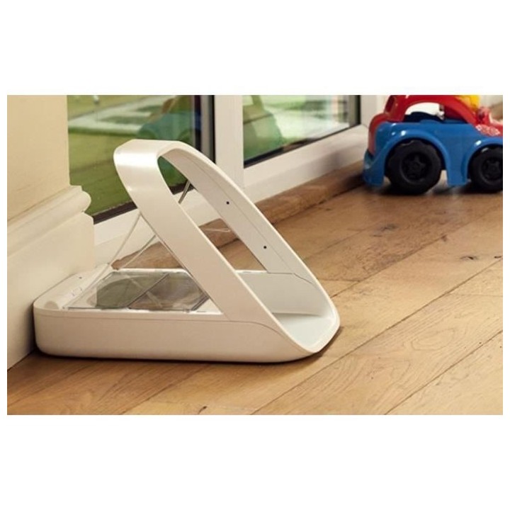 SUREFEED Distributeur de nourriture a puce électronique - Blanc (Livr