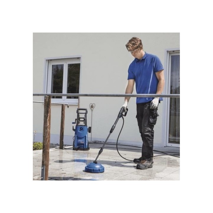 SCHEPPACH HCE2200 Nettoyeur haute pression 165 bars avec brosse terras
