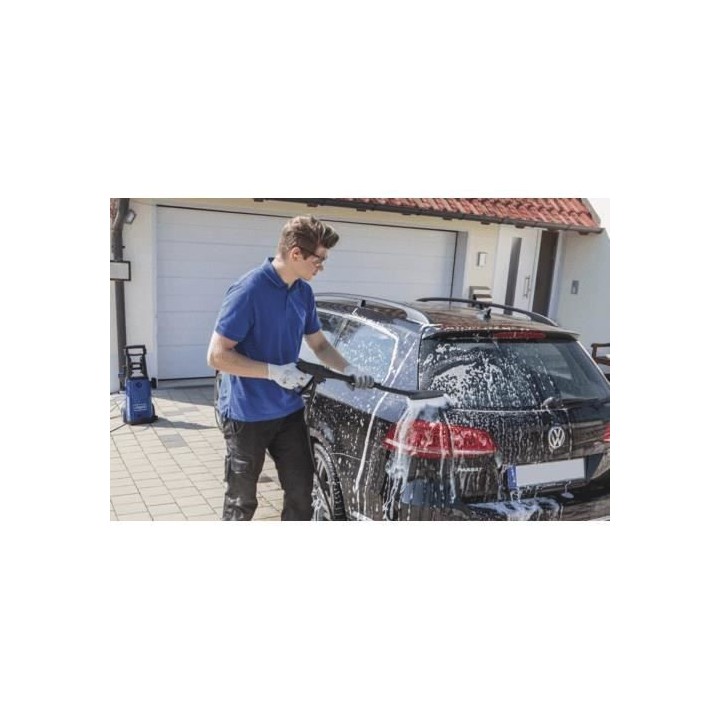 SCHEPPACH HCE2200 Nettoyeur haute pression 165 bars avec brosse terras